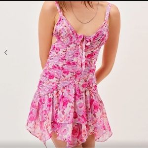 For Love & Lemons Kacey Mini Dress